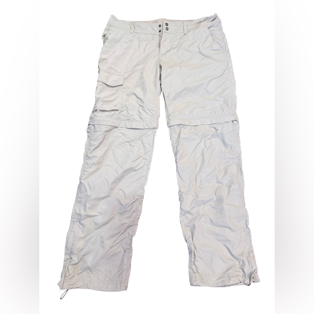 Columbia PFG Omni-Shade Convertible Zip Off Fishing Hiking Pants Women 14